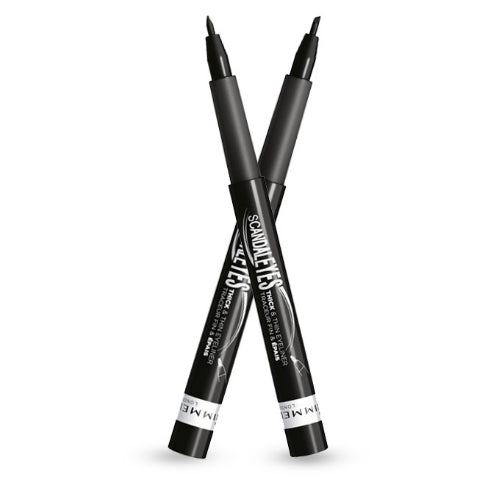 RIMMEL LONDON Scandaleyes Thick & Thin Eyeliner - Thick &amp; Thin Eyeliner