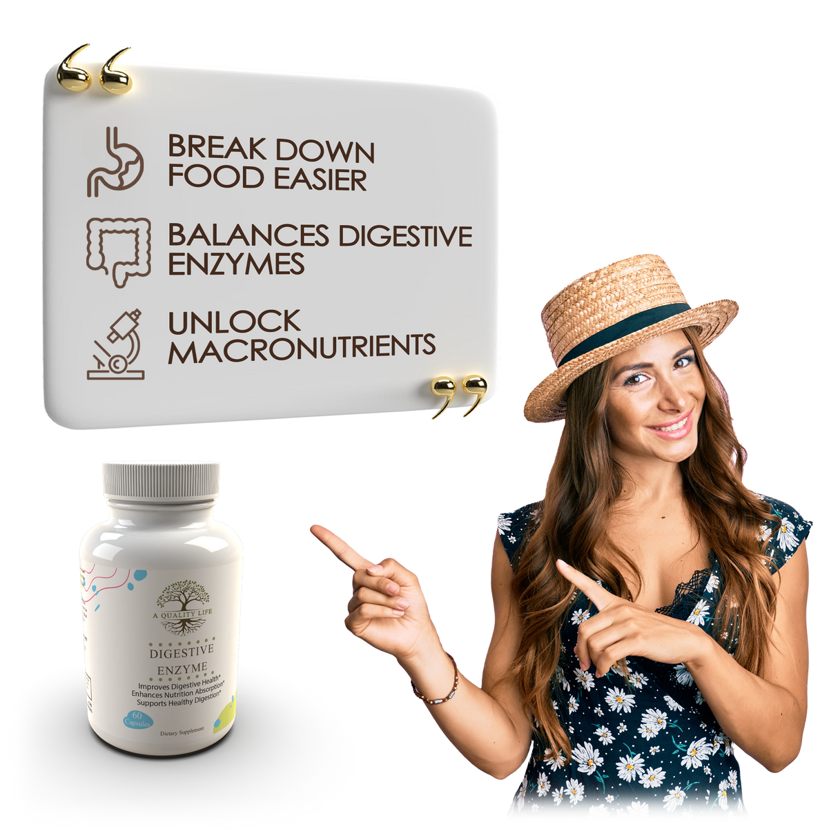 Digestive Enzyme by A Quality Life Nutrition