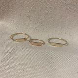 14k Customized Engraving Gold Ring by VicStoneNYC Fine Jewelry