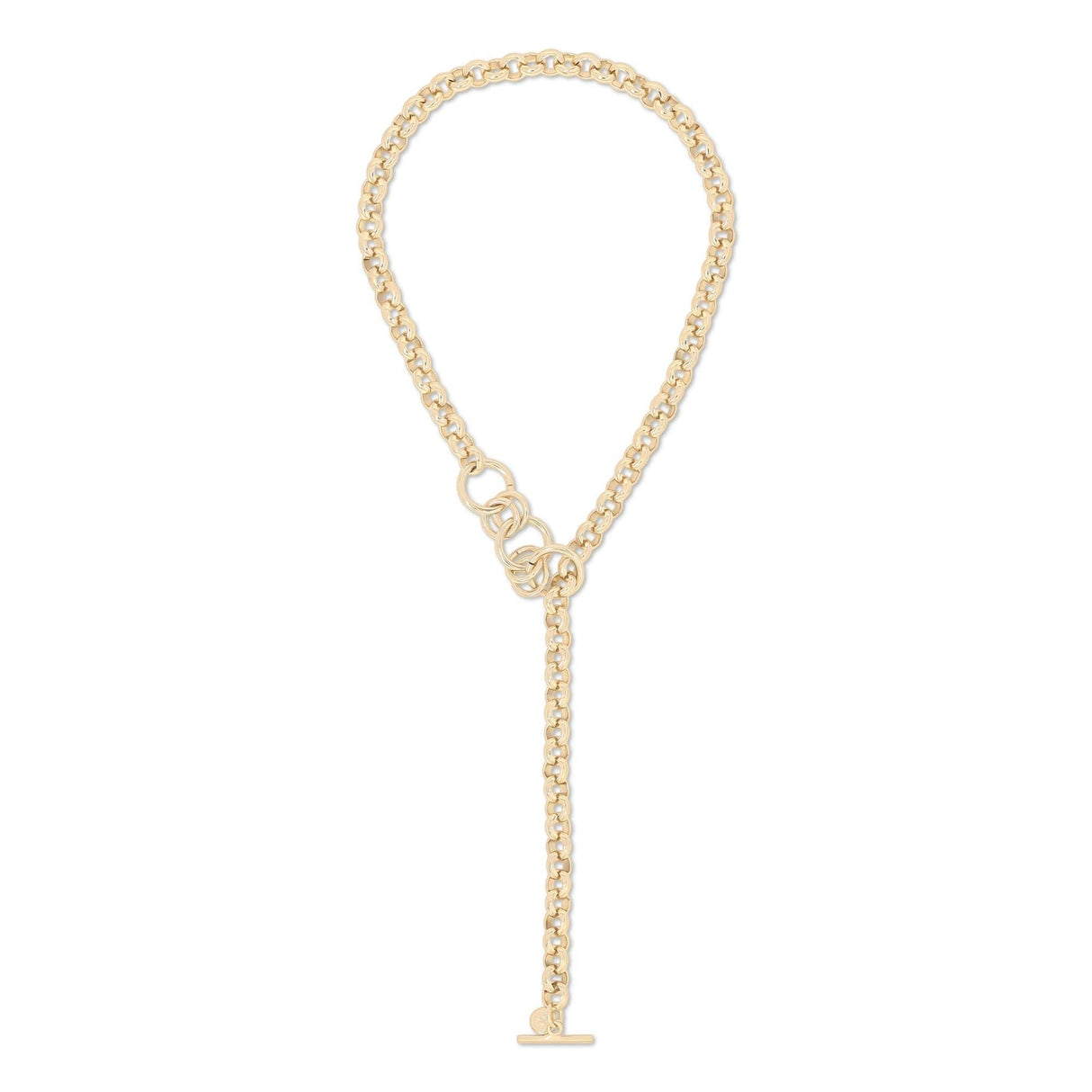 ROYAL TOGGLE CONVERTABLE LARIAT NECKLACE by eklexic jewelry