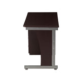 Techni Mobili Computer Desk with Ample Storage, Chocolate by Level Up Desks