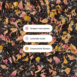 Reading Nook Tea Blend (Rose - Lavender - Chamomile) by Plum Deluxe Tea