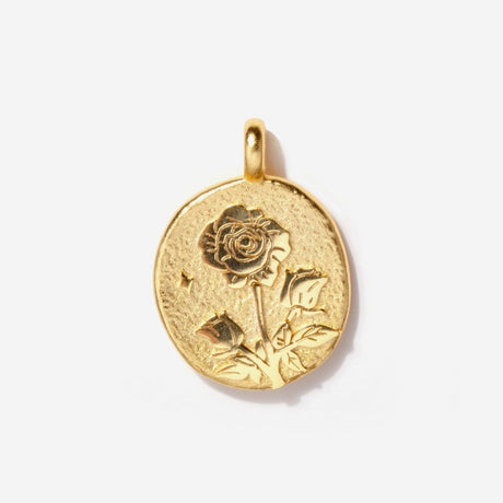 Birth Flower Charm by Little Sky Stone