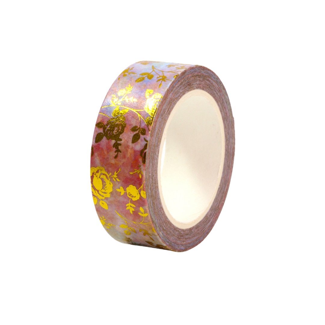 Royal Floral Washi Tape | Gift Wrapping and Craft Tape by The Bullish Store