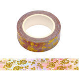 Royal Floral Washi Tape | Gift Wrapping and Craft Tape by The Bullish Store