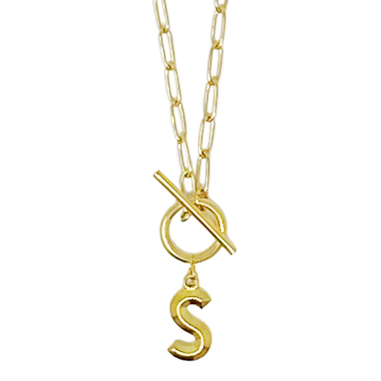 Modern Classic Initial Necklace by Ellisonyoung.com