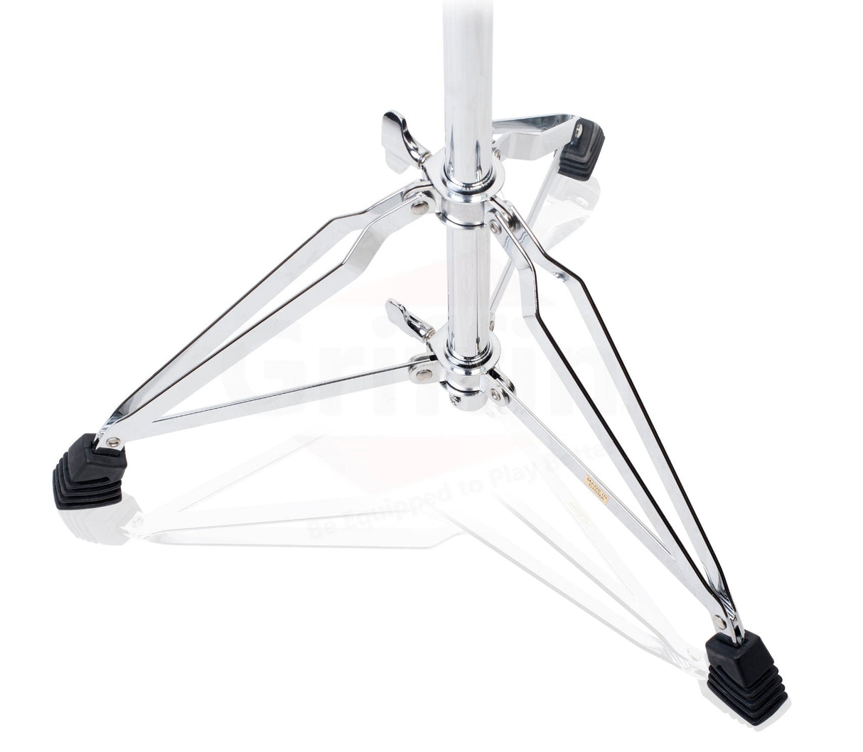 GRIFFIN Deluxe Snare Drum Stand | Percussion Hardware Kit with Key | Double Braced Medium Weight Mount for Snares, Tom Drums & Practice Pad | Adjustable Height & Tilting Gear Clamp Style Basket Holder by GeekStands.com