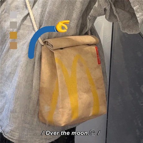 McDonalds Starbucks Shoulder Bag / Backpack by White Market