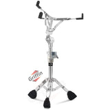 Premium Snare Drum Stand by GRIFFIN - Double Braced Heavy-Duty Weight Mount for Snares, Tom Drums & Adjustable Practice Pad - Percussion Hardware Kit by GeekStands.com