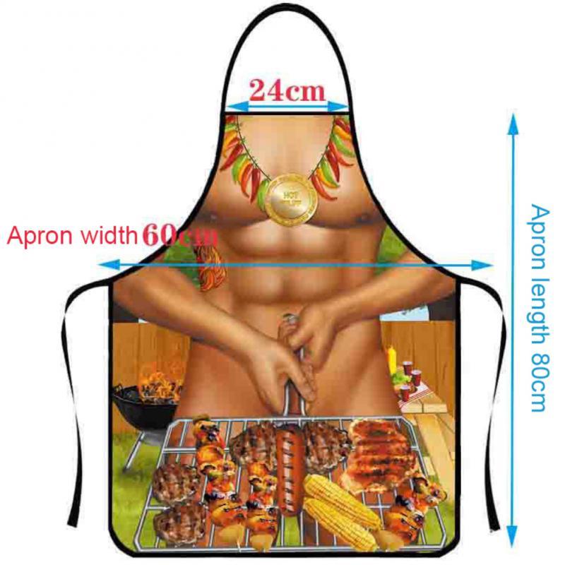 Funny Aprons for Men Birthday Gag Gifts for Guys BBQ Grilling Apron Kitchen Chef Cooking #NS54 _mkpt by Js House - Vysn