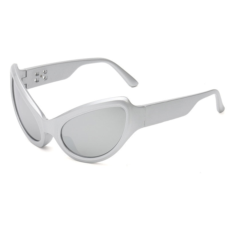 Oval Alien Sunglasses by White Market