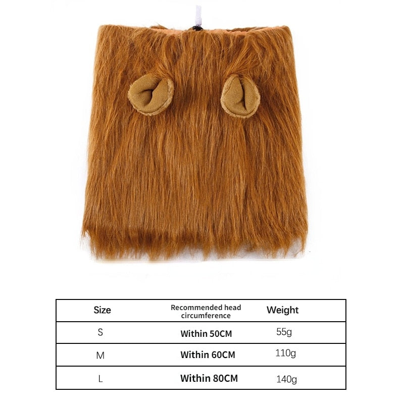 Dach Everywhere™ Lion Mane Dog Costume by Dach Everywhere