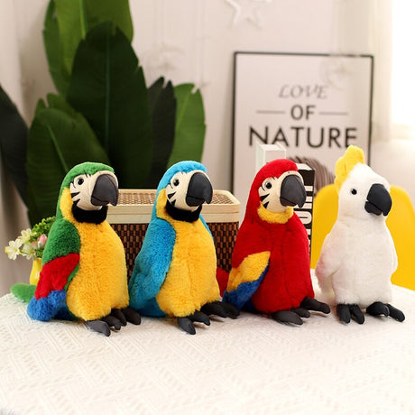 Macaw Parrot Cartoon Plushies (5 Colors) by Subtle Asian Treats