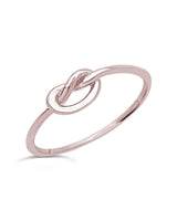 Sterling Silver Love Knot Ring by Sterling Forever