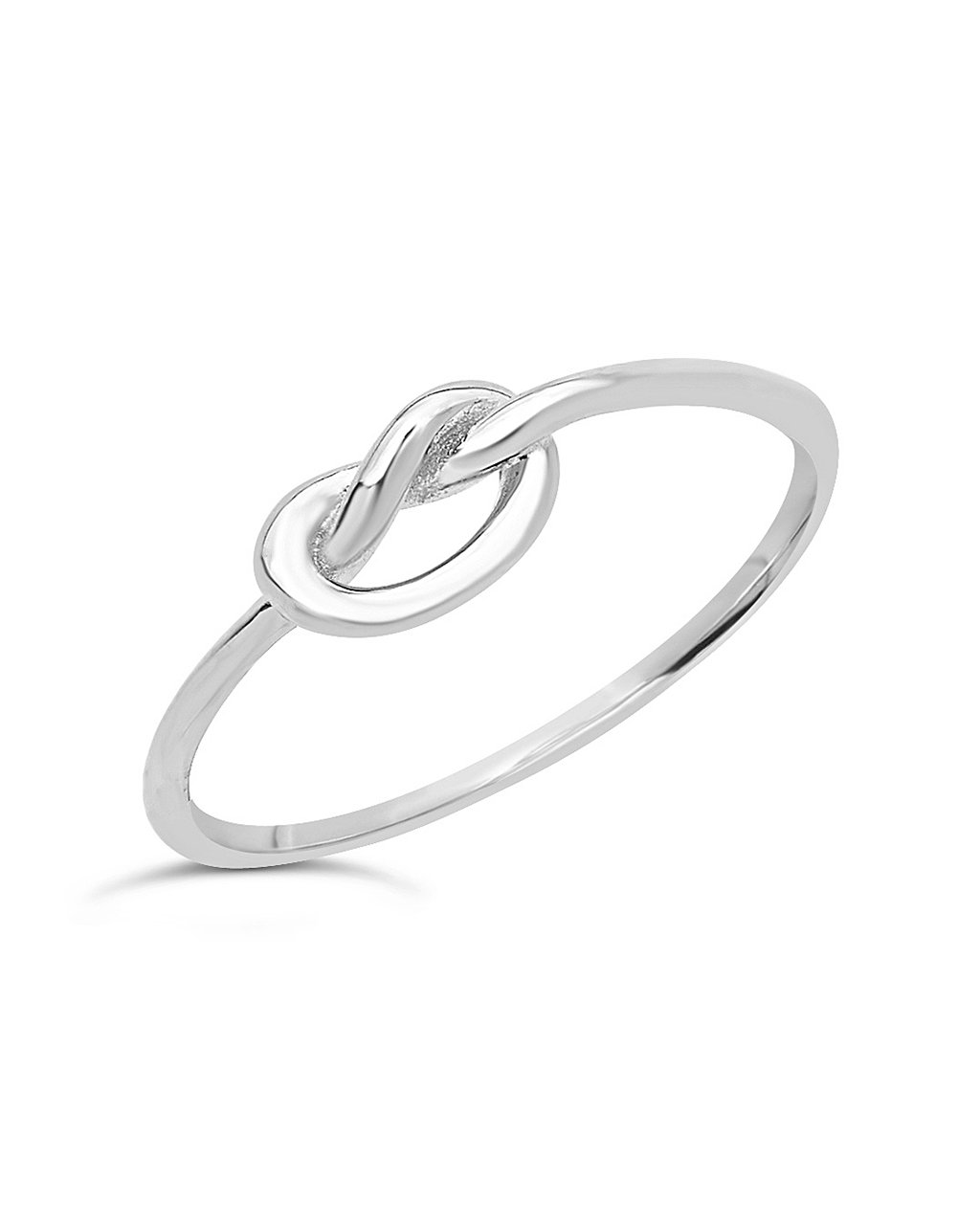 Sterling Silver Love Knot Ring by Sterling Forever