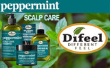 Difeel Peppermint Scalp Care Hair Oil 7.1 oz.- Deluxe 2-PC Gift Set by difeel - find your natural beauty