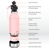 Pink Buddy Bottle by ASOBU®