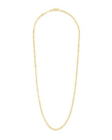 14K Italian Gold Paperclip Chain Necklace by Sterling Forever