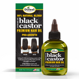 Difeel Superior Growth Jamaican Black Castor 4-PC Hair Treatment Set - Includes 12 oz. Shampoo, 12 oz. Hair Mask , 2.5 oz. Root Stimulator & 2.5 oz. Hair Oil by difeel - find your natural beauty