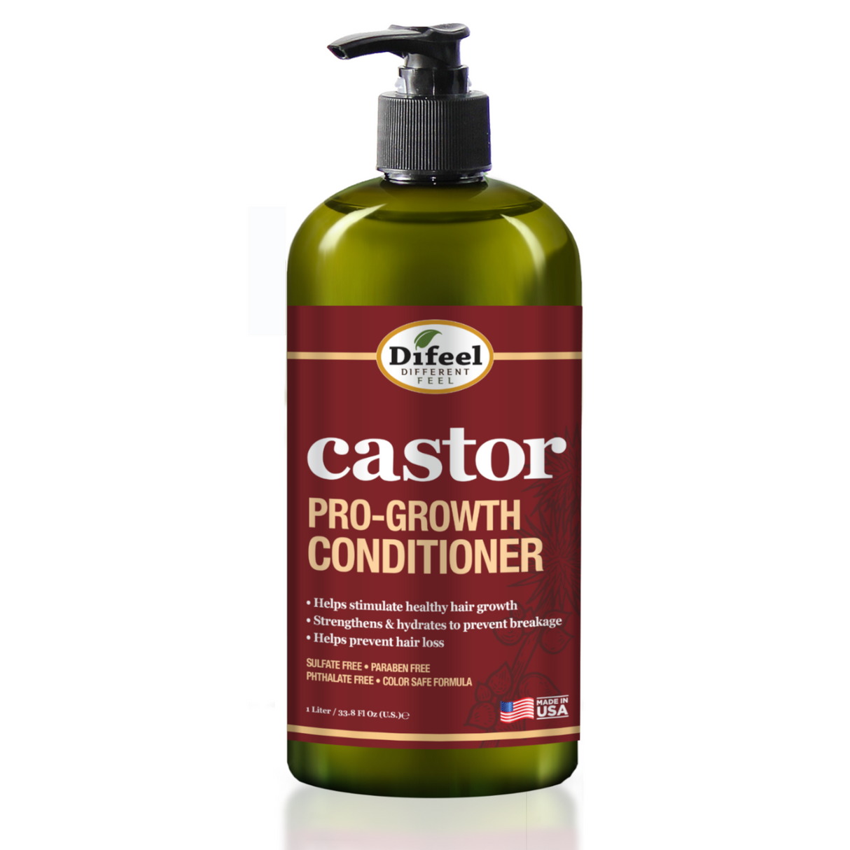 Difeel Castor Pro-Growth Conditioner 33 oz. by difeel - find your natural beauty