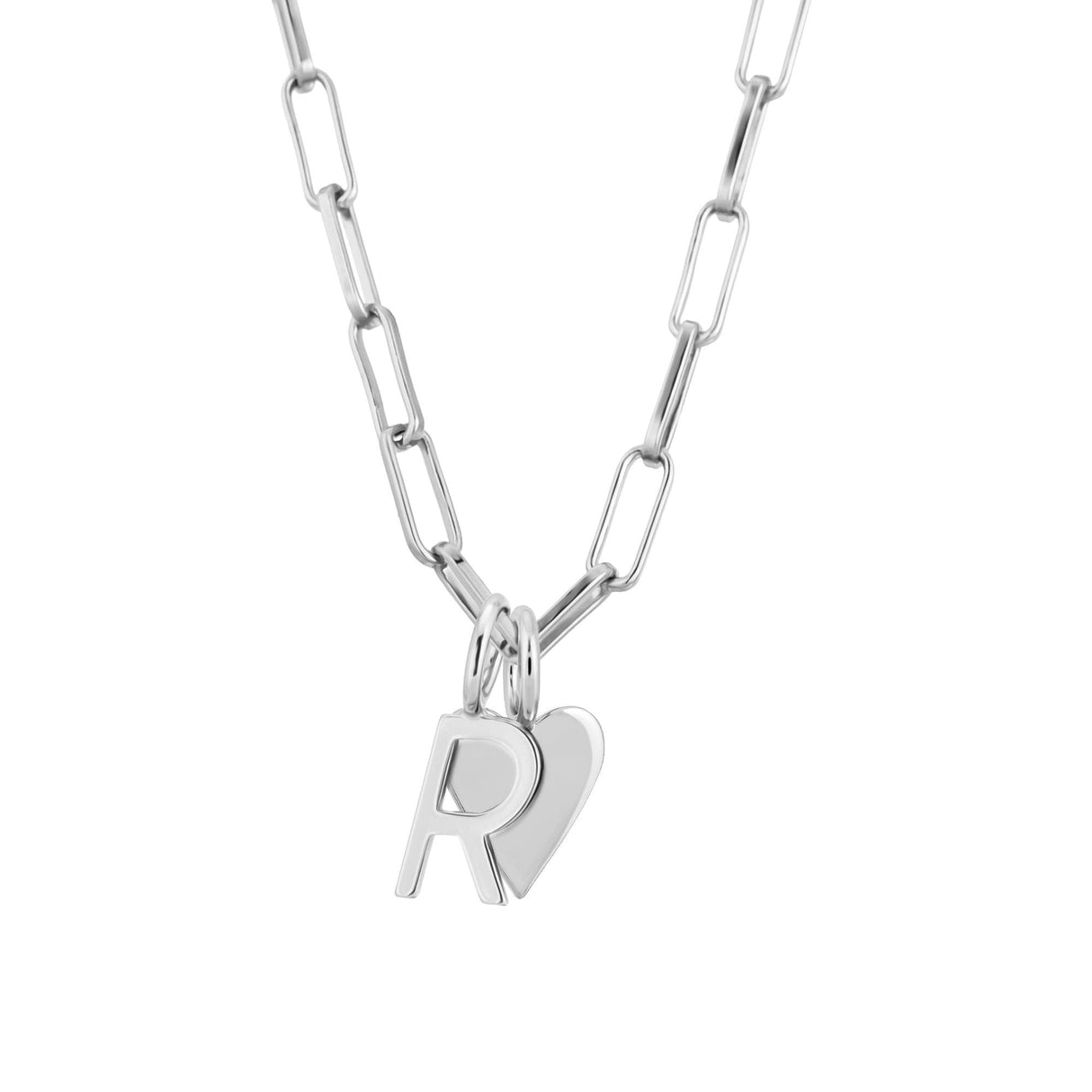 SILVER CARA CHARM NECKLACE by eklexic jewelry