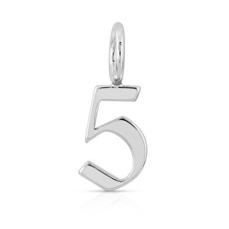 SILVER GOTHIC NUMBERS by eklexic jewelry