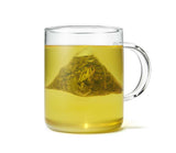 Organic Jasmine Green Tea, Full Leaf, in Pyramid Tea Bags by Paromi Tea