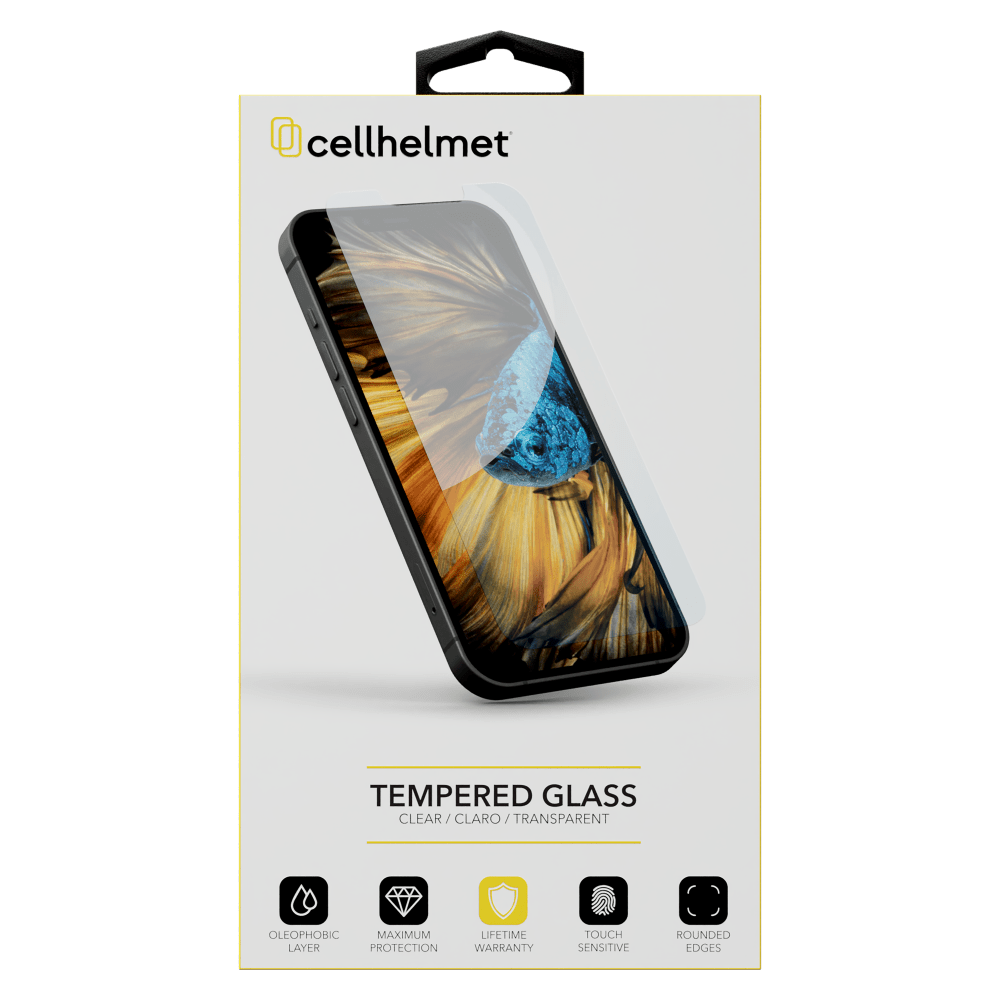 Cellhelmet Tempered Glass Screen Protector for Apple iPhone 15 Pro Max by Cellhelmet