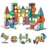 Contixo ST8 Magnetic Light-Up 3D Tiles Building Set – 110 Piece STEM Marble Run Blocks for Kids, Fun Educational Toy for Boys & Girls Ages 3-10+ by Contixo