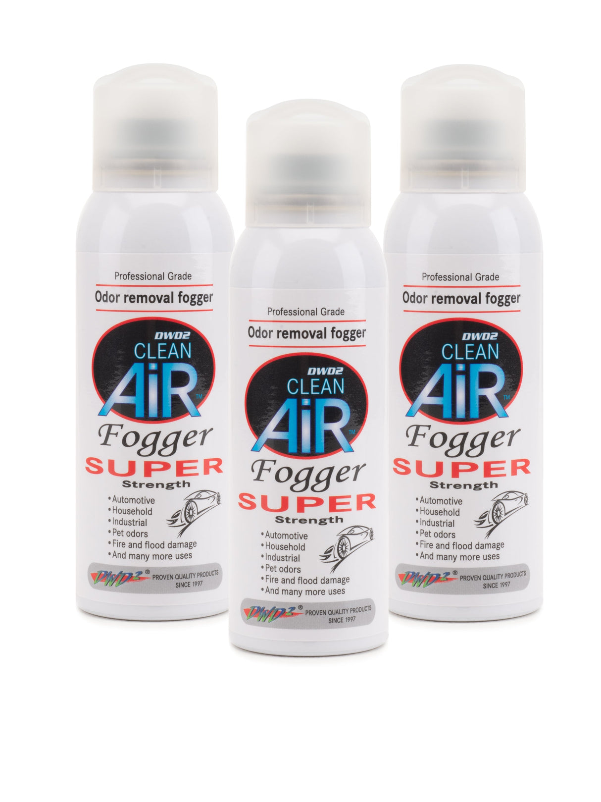 DWD2 Clean Air® Fogger Odor Eliminator (Super Strength Cinnamon) 3 oz. by The DWD2 System, Inc.