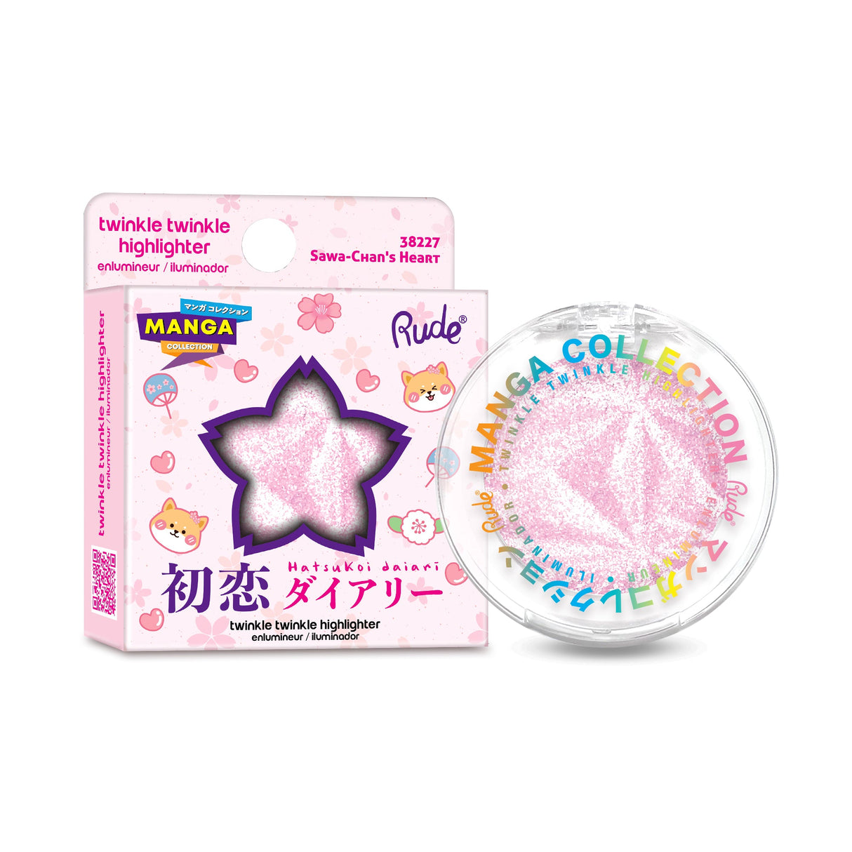 RUDE Manga Collection Twinkle Twinkle Highlighter - Sawa-Chan's Heart