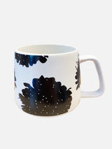 Porcelain Mug:  Black Scabiosa by India & Purry