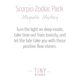 Scorpio Bracelet Set by Tiny Rituals - Vysn