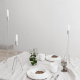 CANDLESTICK - THIN METAL - 3 sizes by Uniek Living