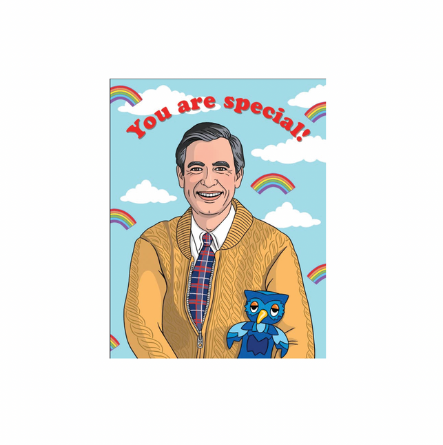 The Found - Mr Rogers You are Special Card by Quirky Crate