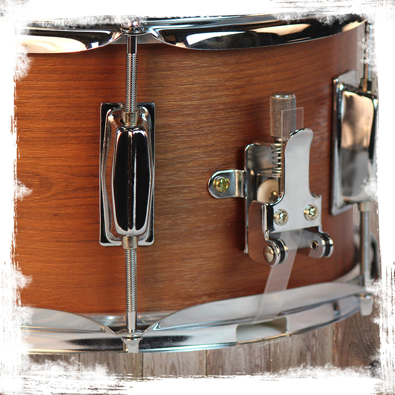 Popcorn Snare Drum by GRIFFIN - Soprano Firecracker 10" x 6" Poplar Wood Shell with Hickory PVC - Concert Percussion Musical Instrument Drummers Key by GeekStands.com