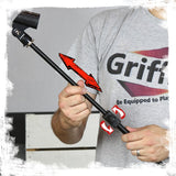 Microphone Boom Stand (GRIFFIN 6 Pack) with Cardioid Vocal Microphones & XLR Mic Cables For Karaoke by GeekStands.com