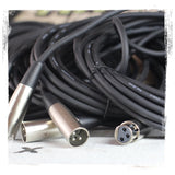 Cardioid Vocal Microphones with XLR Mic Cables & Clips (6 Pack) by FAT TOAD - Dynamic Handheld by GeekStands.com