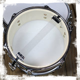 GRIFFIN Firecracker Snare Drum - Acoustic Popcorn 10" x 6" Poplar Mini Wood Shell & Black Hickory by GeekStands.com