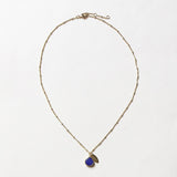 September Blue Sapphire Birthstone Necklace by Tiny Rituals