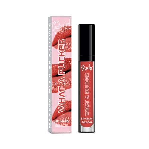 RUDE What A Pucker Lip Gloss - Shut The Front Door