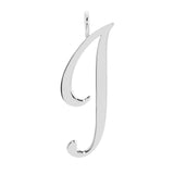 Silver Large Letter Pendants by eklexic jewelry