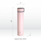 Pink Skinny Mini Flask by ASOBU®