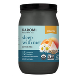 Organic Sleep With Me Herbal Tea, Caffeine Free, in Pyramid Tea Bags by Paromi Tea