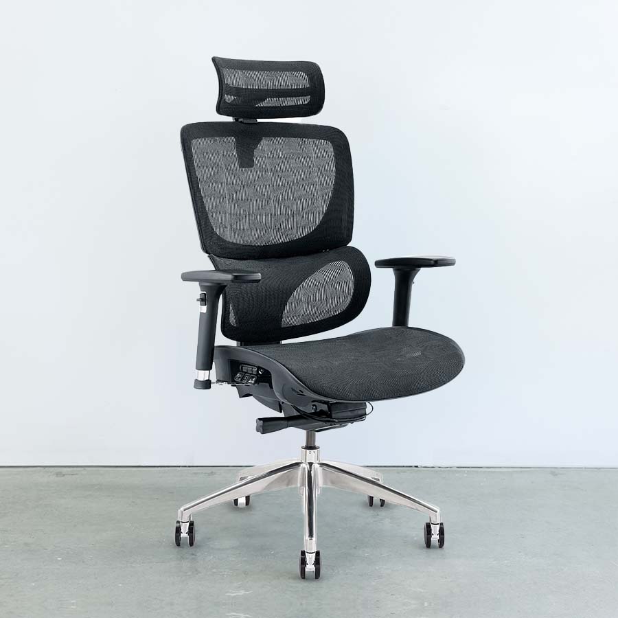 MotionGrey - Motion SpaceMesh Office Chair by Level Up Desks