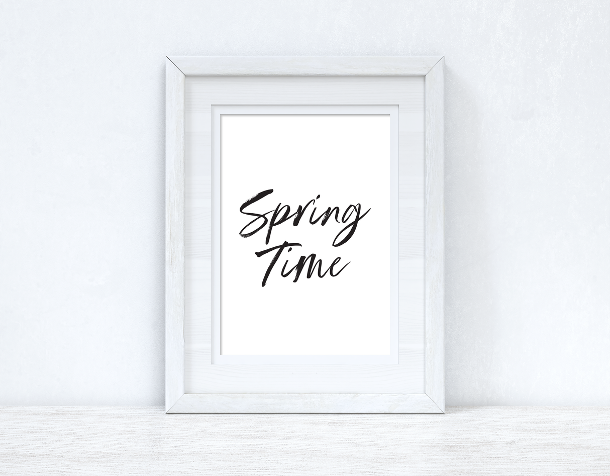 Spring Time Spring Seasonal Wall Home Decor Print by WinsterCreations™ Official Store