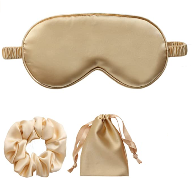 Satin Eye Mask & Scrunchie Set by Wicked Good Perfume