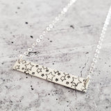 Star Lover Classic Bar Necklace by Salt and Sparkle