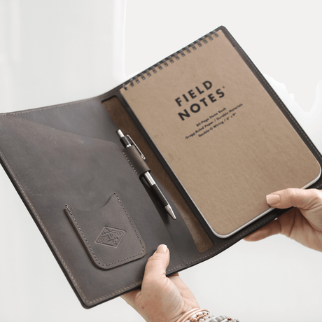 Leather Steno Pad by Lifetime Leather Co