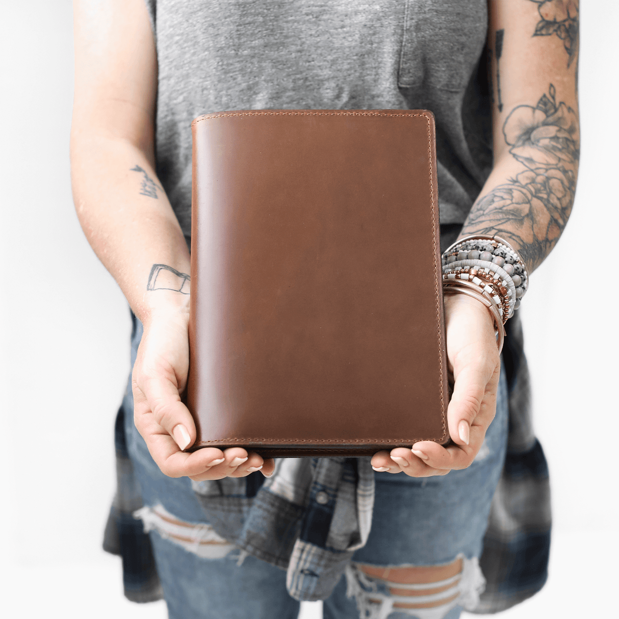 Leather Steno Pad by Lifetime Leather Co